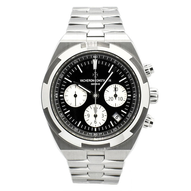 ヴァシュロンコンスタンタン　VACHERON CONSTANTIN　オーヴァーシーズ クロノグラフ　5500V/110A-B481　ブラック　42.5mm　USED　中古
