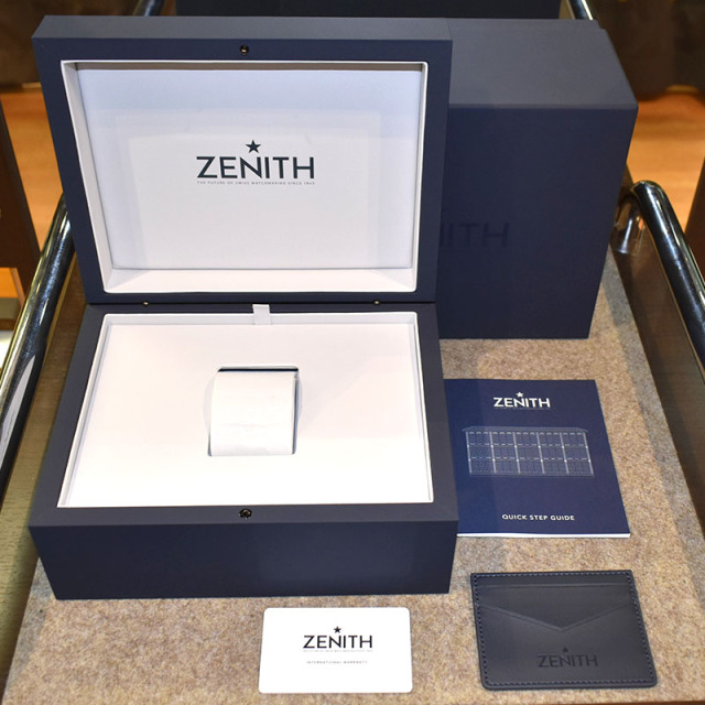 ゼニス ZENITH クロノマスター オープン 03.3300.3604/69.M3300 シルバー 39.5mm USED 中古