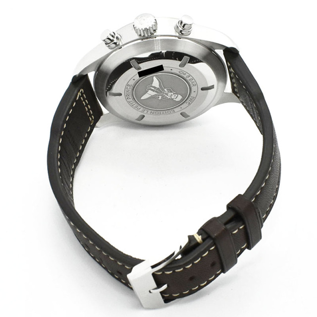 IWC パイロットウォッチ クロノグラフ プティ・プランス IW377714 デイデイト ブルー 43mm 自動巻 USED 中古