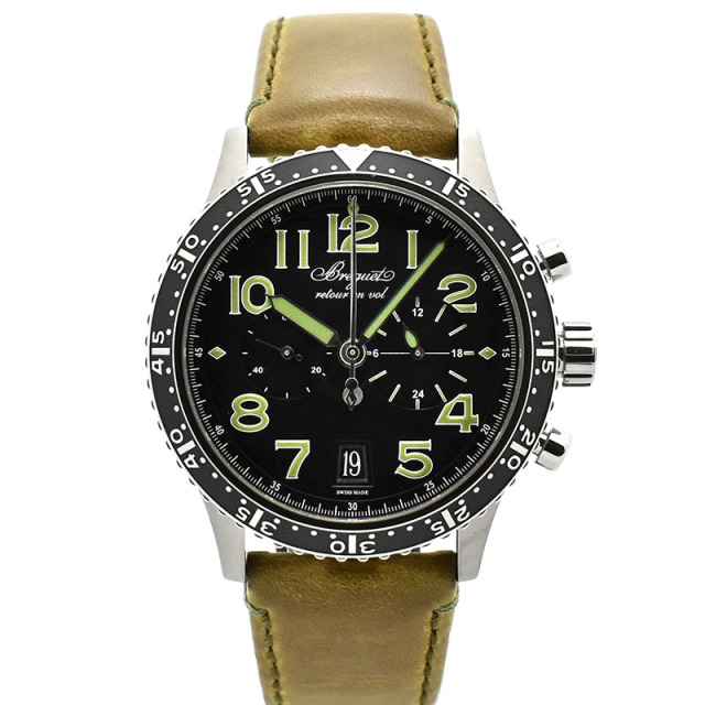 ブレゲ　BREGUET　タイプXXI 3815 リミテッド　3815TI/HM/3ZU　世界250本限定　ブラック　42mm　USED　中古