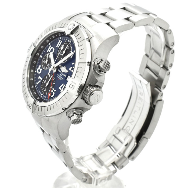 ブライトリング BREITLING アベンジャー クロノグラフ GMT 45 A24315101C1A1 ブルー/ブラック USED 中古