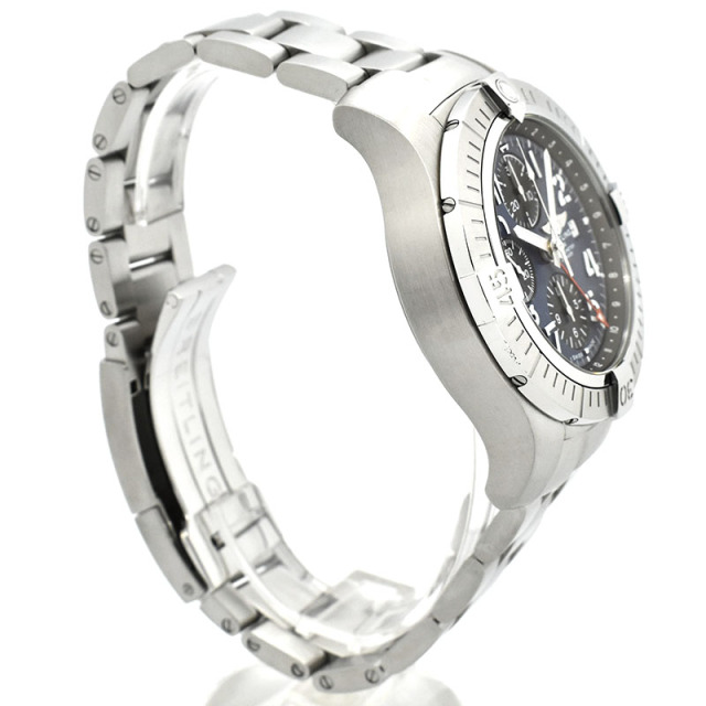 ブライトリング BREITLING アベンジャー クロノグラフ GMT 45 A24315101C1A1 ブルー/ブラック USED 中古