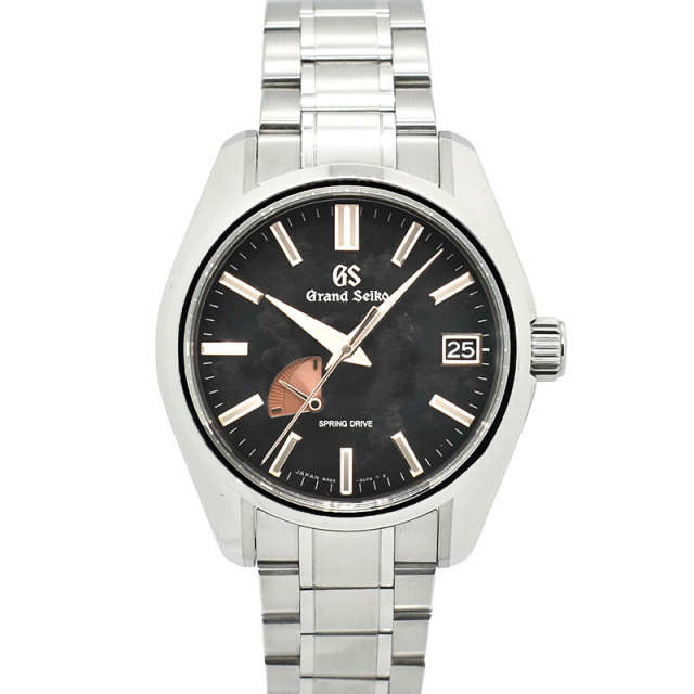 グランドセイコー GRAND SEIKO スプリングドライブ パワーリザーブ SBGA425 銀座250本限定 ブラック 40mm USED 中古