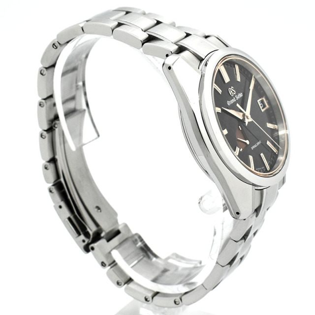 グランドセイコー GRAND SEIKO スプリングドライブ パワーリザーブ SBGA425 銀座250本限定 ブラック 40mm USED 中古