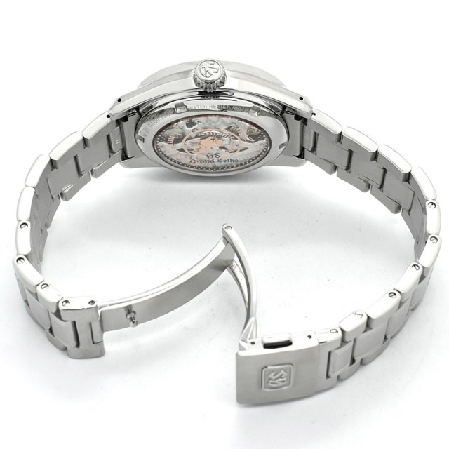 グランドセイコー GRAND SEIKO スプリングドライブ パワーリザーブ SBGA425 銀座250本限定 ブラック 40mm USED 中古