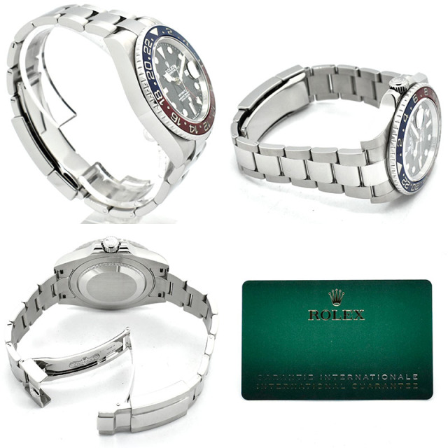 ロレックス ROLEX GMTマスター2 Ref.126710BLRO ブルー/レッドベゼル 40mm USED 中古