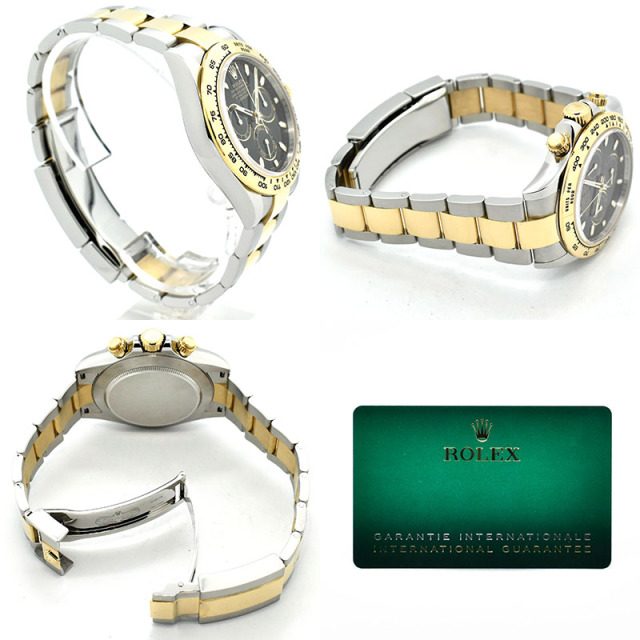 ロレックス ROLEX デイトナ Ref.116503 ブラック 18KYG/SS USED 中古