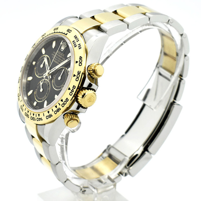 ロレックス ROLEX デイトナ Ref.116503 ブラック 18KYG/SS USED 中古