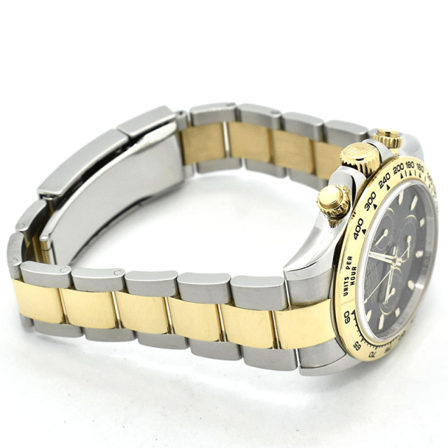 ロレックス ROLEX デイトナ Ref.116503 ブラック 18KYG/SS USED 中古