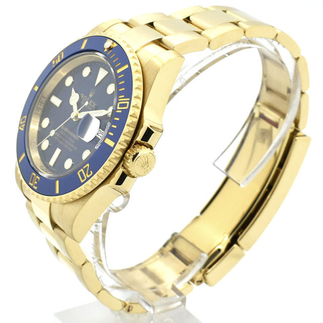 ロレックス ROLEX サブマリーナデイト Ref.116618LB 18KYG ランダム番 40mm USED 中古