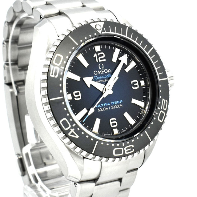 オメガ OMEGA シーマスター プラネットオーシャン 6000M ウルトラディープ 215.30.46.21.03.001 45.5mm USED 中古