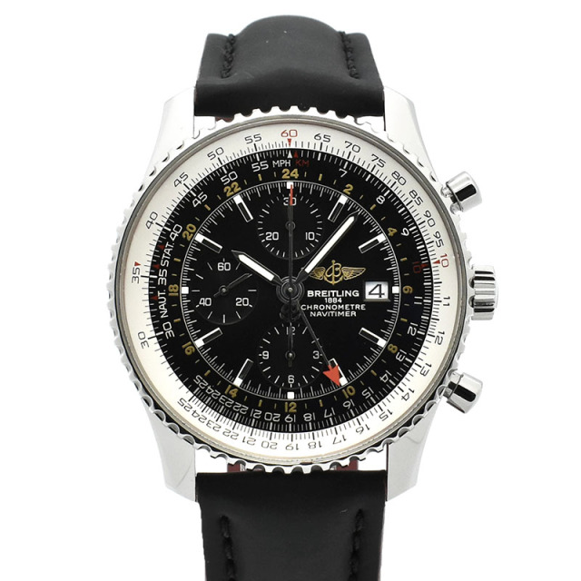 ブライトリング BREITLING ナビタイマーワールド A24322 中古