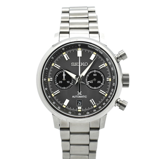 セイコー　SEIKO　プロスペックス スピードタイマー　SBEC009　グレー/ブラック　42.5mm　未使用品