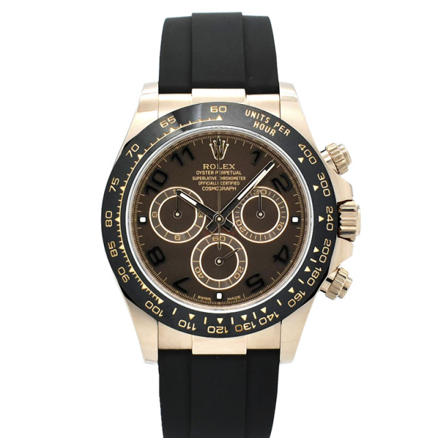 ロレックス　ROLEX　デイトナ　Ref.116515LN　18KERG　チョコレートブラウン　オイスターフレックス　USED　中古