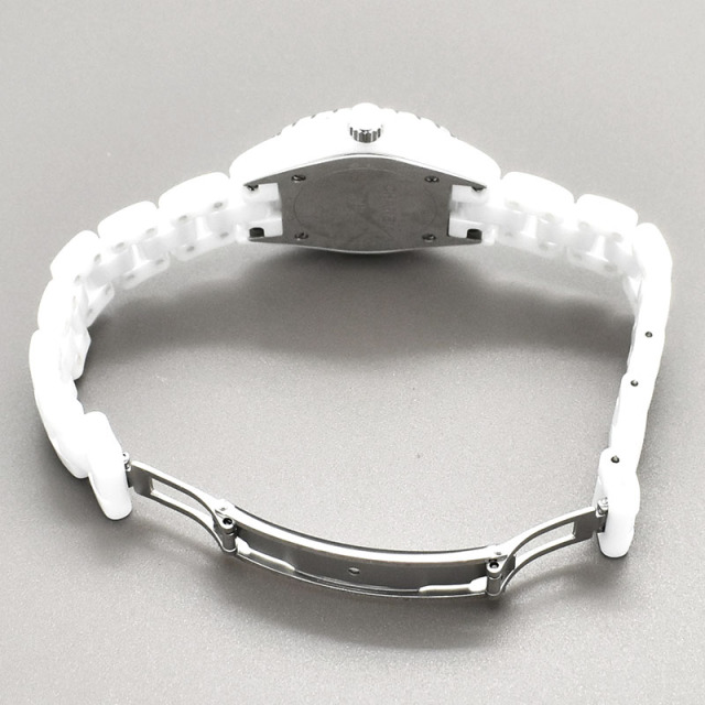 シャネル CHANEL J12 H2572 ダイヤモンド 29mm ホワイトシェル USED 中古