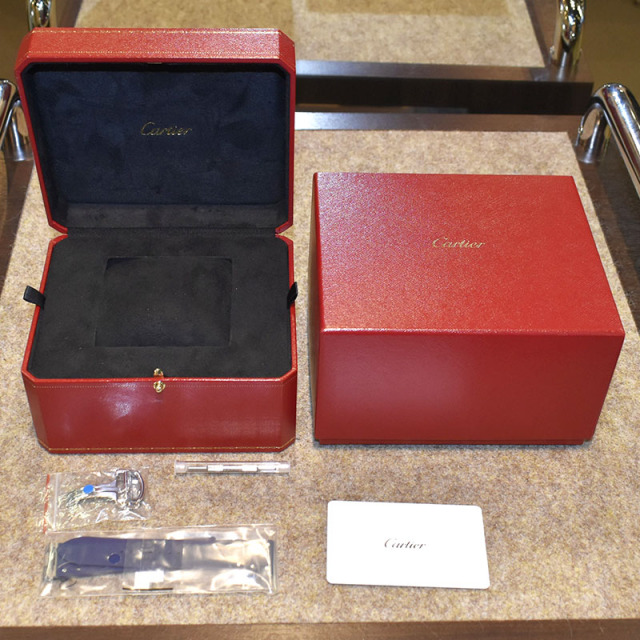 カルティエ CARTIER サントス ドゥ カルティエ ウォッチ LM WSSA0048 ブルー 39.8mm USED 中古