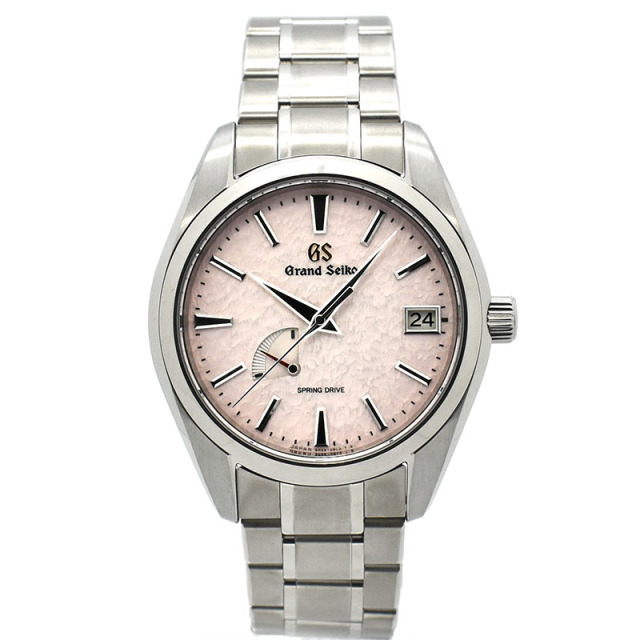 グランドセイコー　GRAND SEIKO　ヘリテージ コレクション キャリバー9R スプリングドライブ 20周年記念　SBGA497　世界1500本限定　ピンク　41mm　未使用品