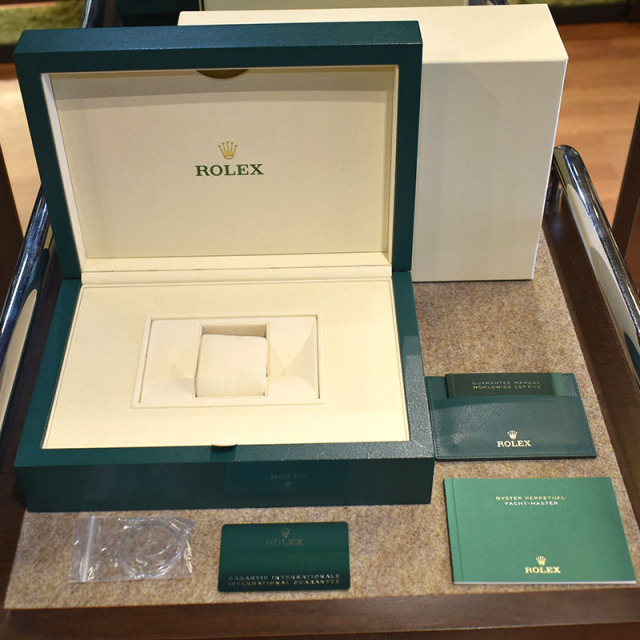 ロレックス ROLEX ヨットマスター42 Ref.226679TBR バゲットダイヤ