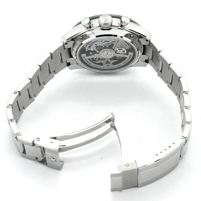 ゼニス ZENITH クロノマスタースポーツ ヨシダ スペシャル エディション 03.3107.3600/56.M3100 244本限定 グリーン 41mm 未使用品 Zetton