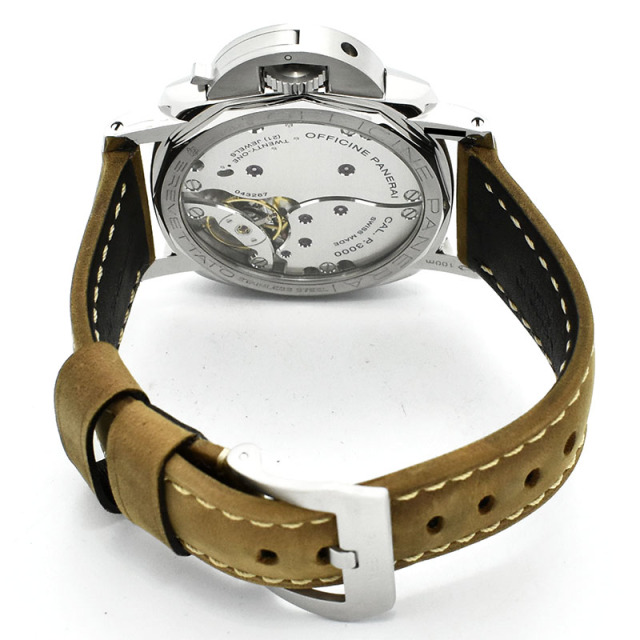 パネライ PANERAI ルミノール1950 3デイズ レフトハンド アッチャイオ PAM00557 47mm 手巻き S番 USED 中古