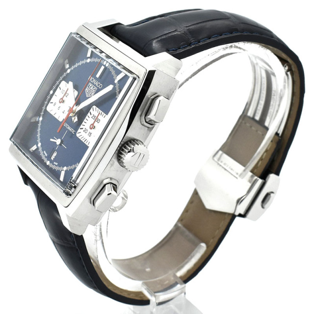 タグホイヤー TAG HEUER モナコ キャリバー ホイヤー02 CBL2111.FC6453 ブルー 39mm USED 中古
