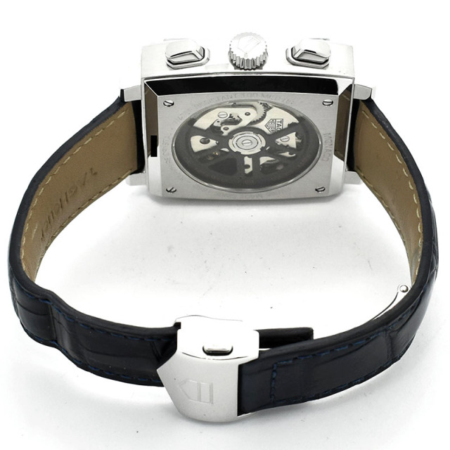 タグホイヤー TAG HEUER モナコ キャリバー ホイヤー02 CBL2111.FC6453 ブルー 39mm USED 中古