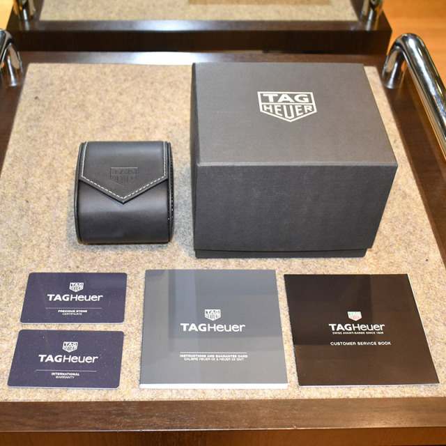 タグホイヤー TAG HEUER カレラ キャリバーホイヤー02 ベゼルダイヤ