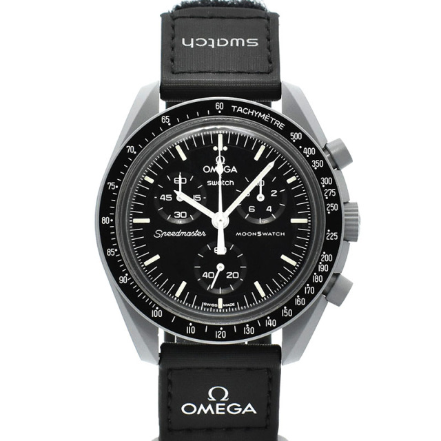 オメガ×スウォッチ　OMEGA×Swatch　ミッション トゥ ザ ムーン　SO33M100　バイオセラミック　42mm　未使用品