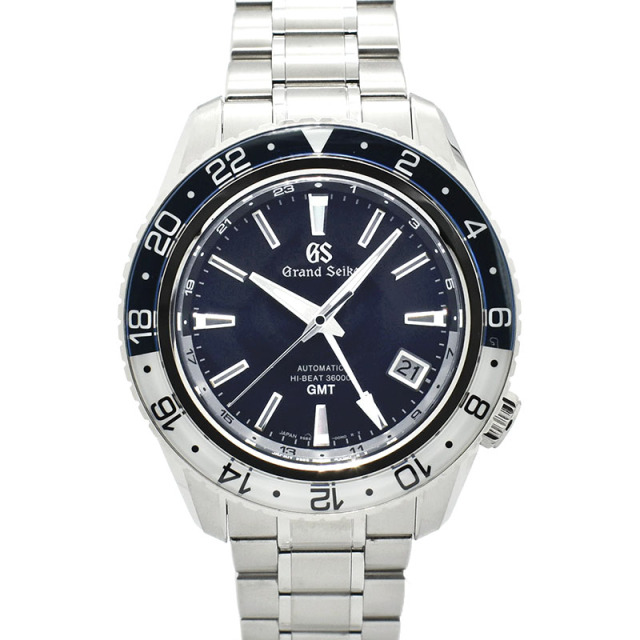 グランドセイコー　GRAND SEIKO　キャリバー9S メカニカル ハイビート36000 GMT　SBGJ237　44.2mm　USED　中古