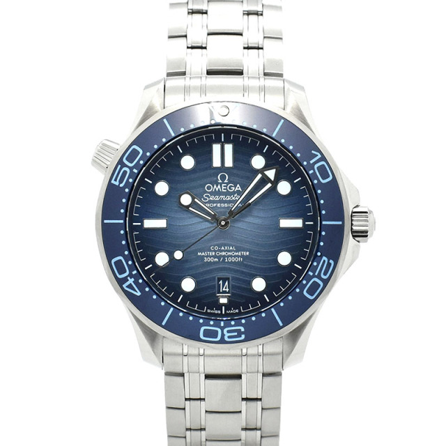 オメガ　OMEGA　シーマスターダイバー300M マスタークロノメーター　210.30.42.20.03.003　ブルー　未使用品