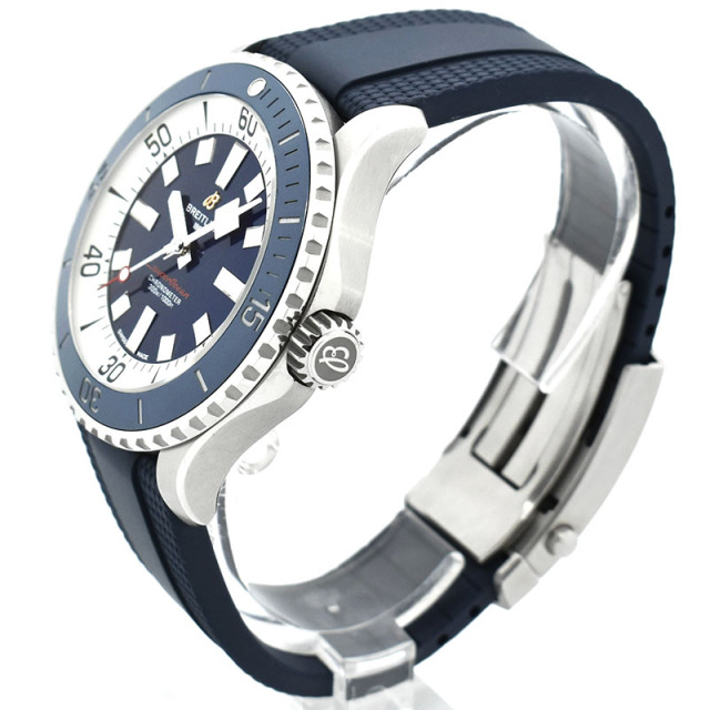 ブライトリング BREITLING スーパーオーシャン オートマチック 46 A17378E71C1S1 ブルー USED 中古