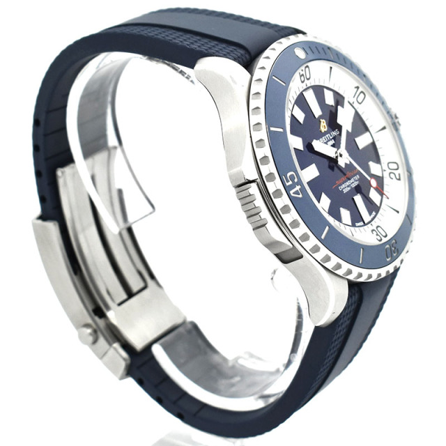 ブライトリング BREITLING スーパーオーシャン オートマチック 46 A17378E71C1S1 ブルー USED 中古