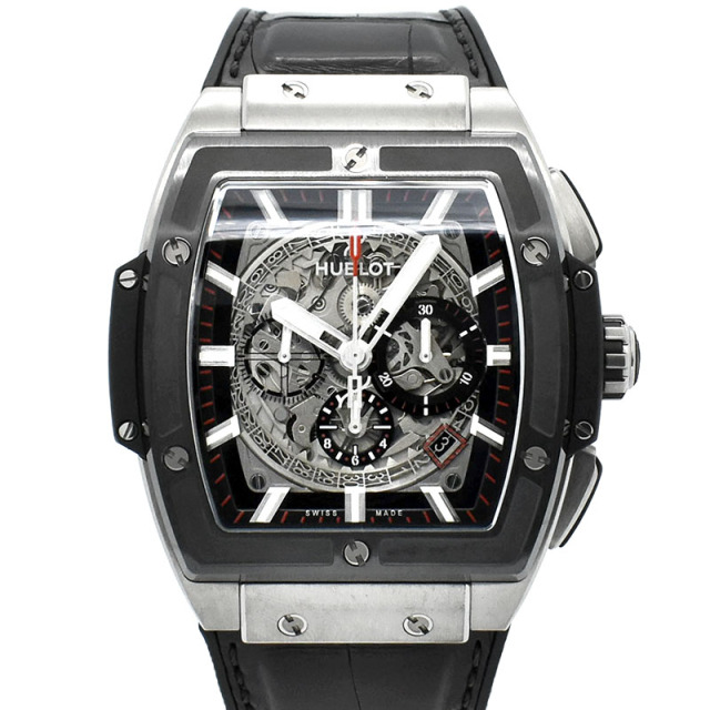 ウブロ　HUBLOT　スピリット オブ ビッグバン チタニウム セラミック  601.NM.0173.LR　51×45mm　USED　中古