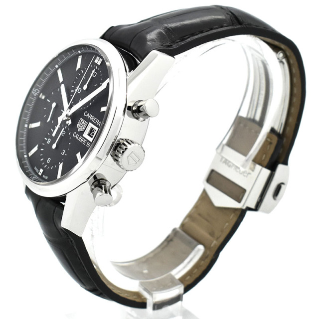 タグホイヤー TAG HEUER カレラ クロノグラフ キャリバー16 CBK2110.FC6266 41mm ブラック 自動巻 USED 中古