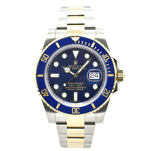 ロレックス　ROLEX　サブマリーナ デイト　Ref.116613LB　SS×YG　40mm　ランダム番　USED　中古