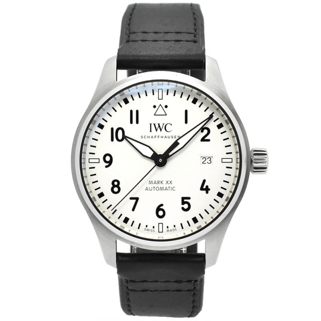 IWC　パイロットウォッチ マーク20　IW328207　シルバー　40mm　USED　中古