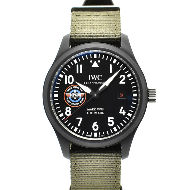 IWC　パイロットウォッチ マーク18 トップガン “SFTI”　IW324712　41mm　セラミック　USED　中古