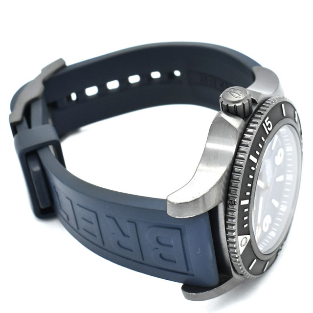 ブライトリング BREITLING スーパーオーシャン オートマチック 46 ブラックスチール M17368D71C1S1 ブルー USED 中古