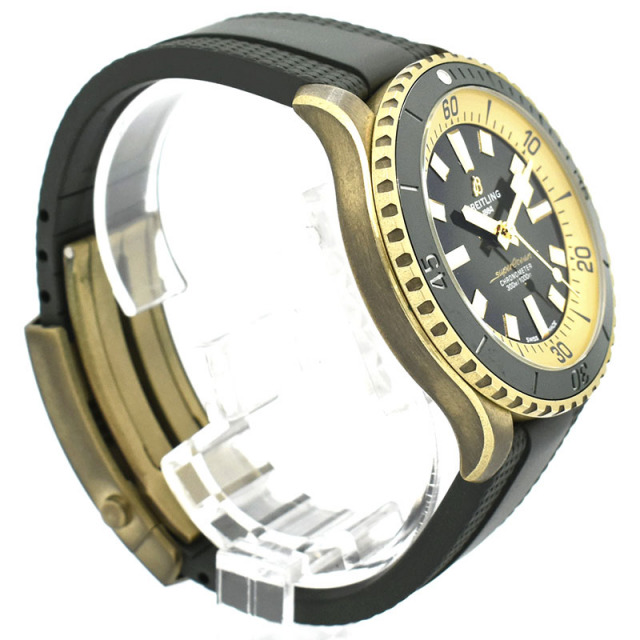ブライトリング BREITLING スーパーオーシャン オートマチック 42 N17375201L1S1 グリーン ブロンズ USED 中古 Zetton