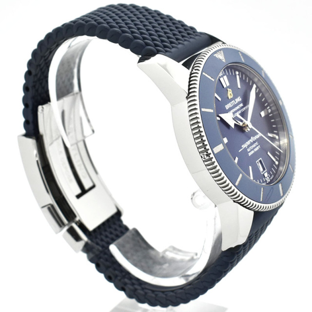 ブライトリング BREITLING スーパーオーシャンヘリテージ B20 オートマチック 46 AB2020161C1S1 46mm ブルー USED 中古
