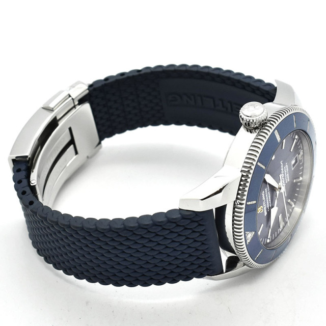 ブライトリング BREITLING スーパーオーシャンヘリテージ B20 オートマチック 46 AB2020161C1S1 46mm ブルー USED 中古