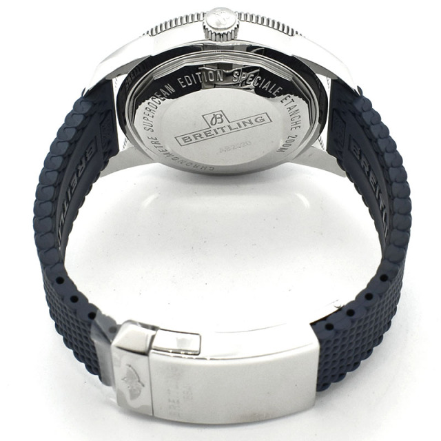 ブライトリング BREITLING スーパーオーシャンヘリテージ B20 オートマチック 46 AB2020161C1S1 46mm ブルー USED 中古