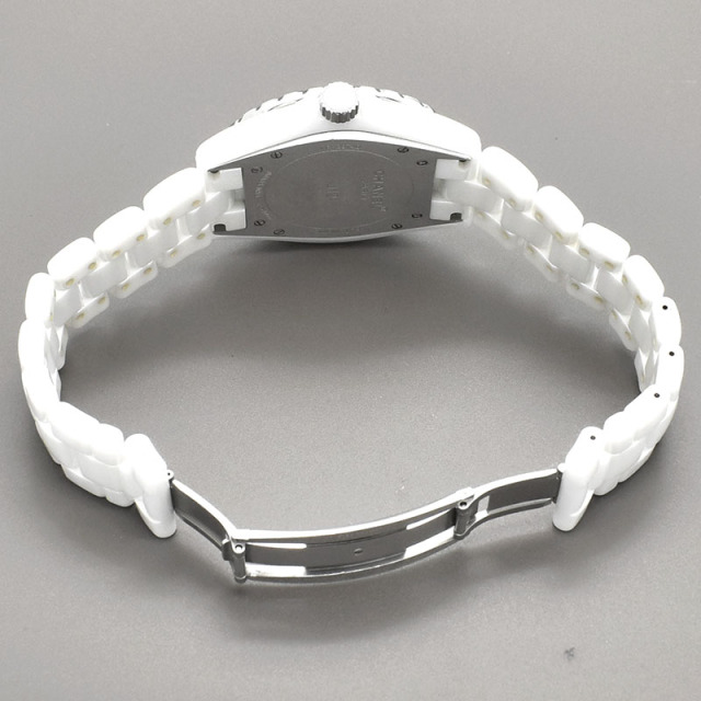 シャネル CHANEL J12 ベゼルダイヤ H2013 42mm ホワイト/12Pダイヤ USED 中古
