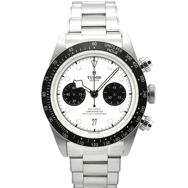 チューダー(チュードル)　TUDOR　ヘリテージ ブラックベイ クロノ　Ref.79360N　41mm　ホワイト　USED　中古