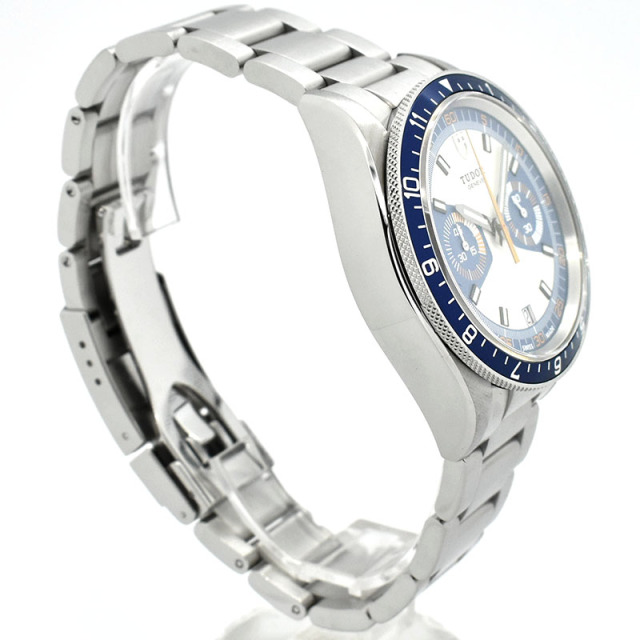 チューダー(チュードル) TUDOR ヘリテージ クロノグラフ Ref.70330B 42mm ブルー USED 中古