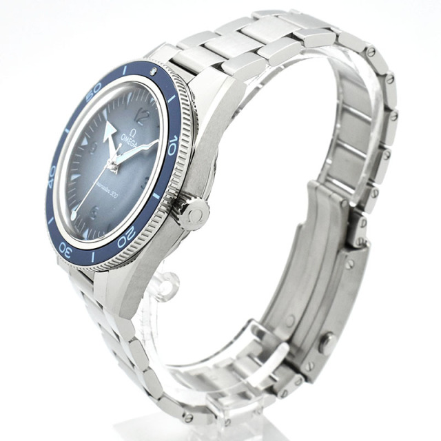オメガ OMEGA シーマスター300 コーアクシャル マスタークロノメーター 234.30.41.21.03.002 ブルーグラデーション 41mm USED 中古