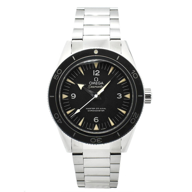 オメガ　OMEGA　シーマスター300 マスターコーアクシャル　233.30.41.21.01.001　41mm　USED　中古