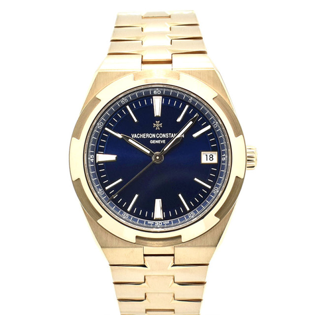 ヴァシュロンコンスタンタン　オーヴァーシーズ　4500V/110R-B705　18KPG　ブルー　41mm　USED　中古