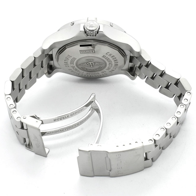 ブライトリング BREITLING アベンジャー2 シーウルフ A17330 ブラック 45mm USED 中古