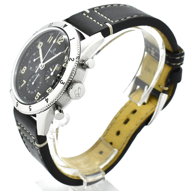 ブライトリング BREITLING AVI REF.765 1953 リ・エディション AB0920131B1X1 世界1953本限定 ブラック 41mm USED 中古